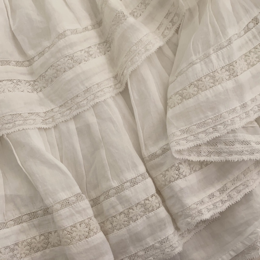 Love Shack Fancy ruffle mini skirt! - Picture 4 of 4